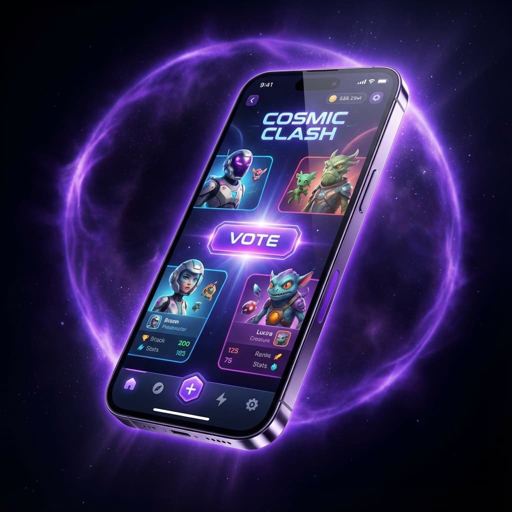 Teléfono mostrando la interfaz del impostor juego en modo un dispositivo